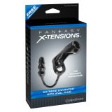 Насадка на член з анальною пробкою Fx Extreme Enhancer W Anal Plug