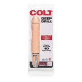 Анальний вібратор Colt Deep Drill, 20х5 см 