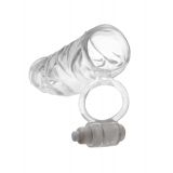 Вібронасадка для збільшення члена Fx Vibrating Super Sleeve, +2,5 см