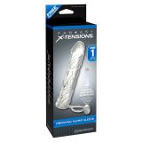 Вібронасадка для збільшення члена Fx Vibrating Super Sleeve, +2,5 см