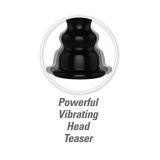 Міні помпа для члена з вібрацією Pump Worx Vibr Head Trainer