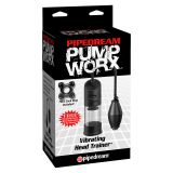 Міні помпа для члена з вібрацією Pump Worx Vibr Head Trainer