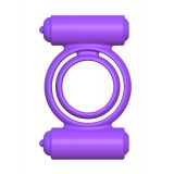 Ерекційне віброкільце Fantasy C - Ringz Silicone Double Delight