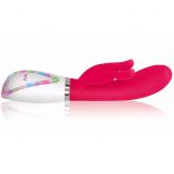 Силиконовый вибратор кролик Disco Bunny, 10х4 см