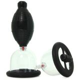 Помпи для сосків з вібрацією Vibr Nipple Pleasure Cups Black
