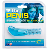 Насадка для збільшення члена TLC The Penis Enhancer Cage with G - Spot Tip, 4 см