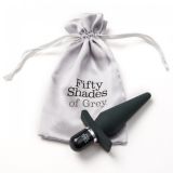 Анальна пробка Fifty Shades of Grey, Delicious Fullness Vibrating Butt Plug, 14х3, 2 см