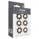 Набір ерекційних кілець Linx Tickler Set Textured Ring Smoke