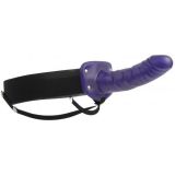 Фалопротез Evolved Hollow Strap - on W Dildo Purple, 18х2, 5 см