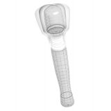 Кліторальний масажер Wanachi Maxi Massager White, 22 см