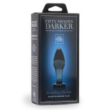 Fifty Shades Darker Анальна скляна пробка Something Darker Glass