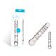 Фалоімітатор Glas - Callisto Clear Glass Dildo 18х3, 8 см