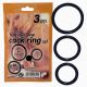Ерекційні кільця - Silicone Cock Ring set 3 pcs
