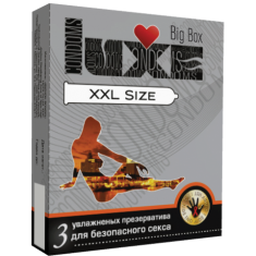 Презервативи Luxe №3 Big Box XXL Size