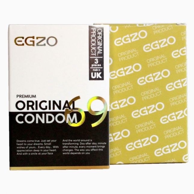 EGZO Original №3 - анатомічні облягаючі презервативи