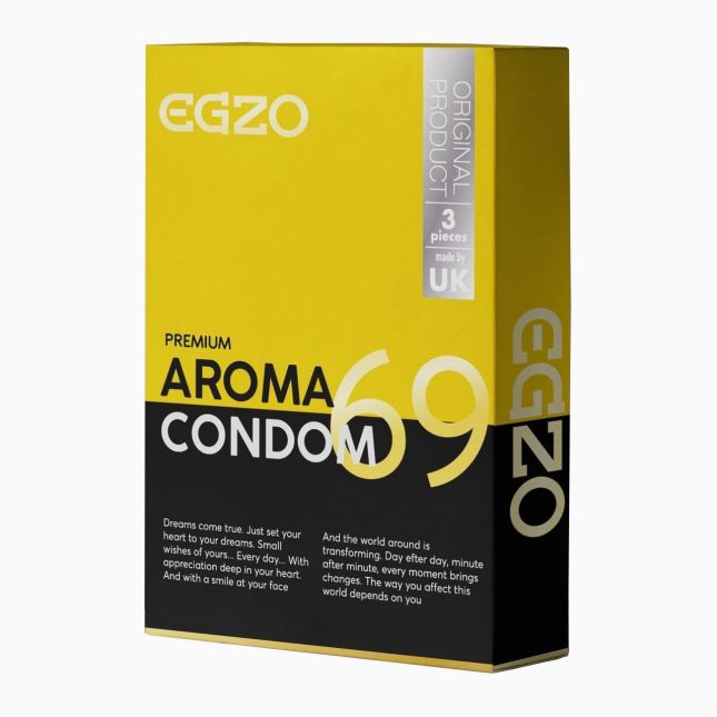 EGZO Aroma №3 - ароматизированные презервативы