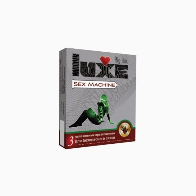 Презервативи LUXE №3 Big Box Sex Machine