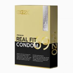 EGZO Real Fit№3 - анатомічні облягаючі презервативи