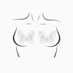 Пестіс з кристалів Leg Avenue Chrysallis nipple sticker