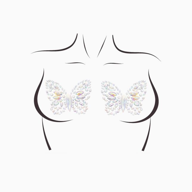 Пэстис из кристаллов Leg Avenue Chrysallis nipple sticker