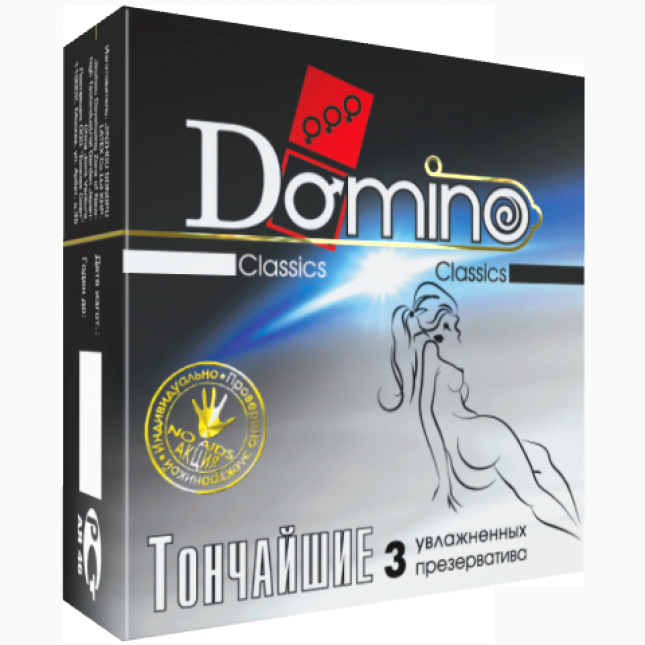 Презерватив Domino Щонайтонші