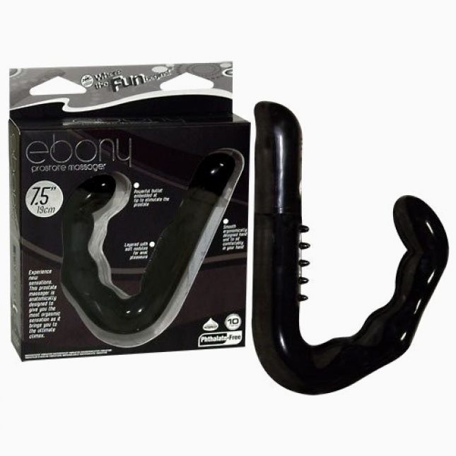 Массажер простаты - Ebony Prostate Massager