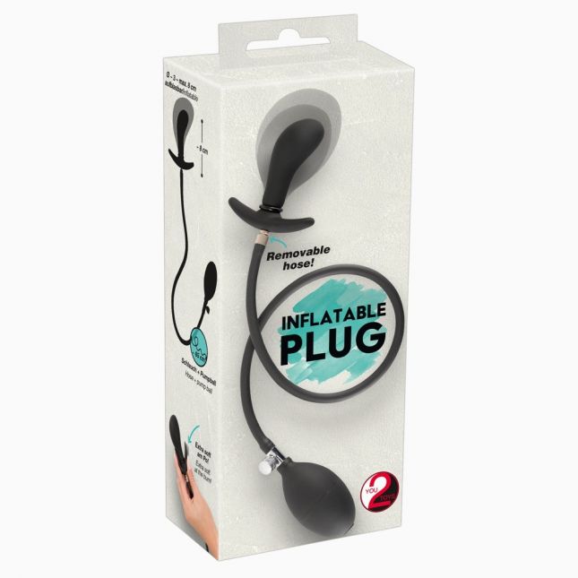Aufblasbarer Analplug