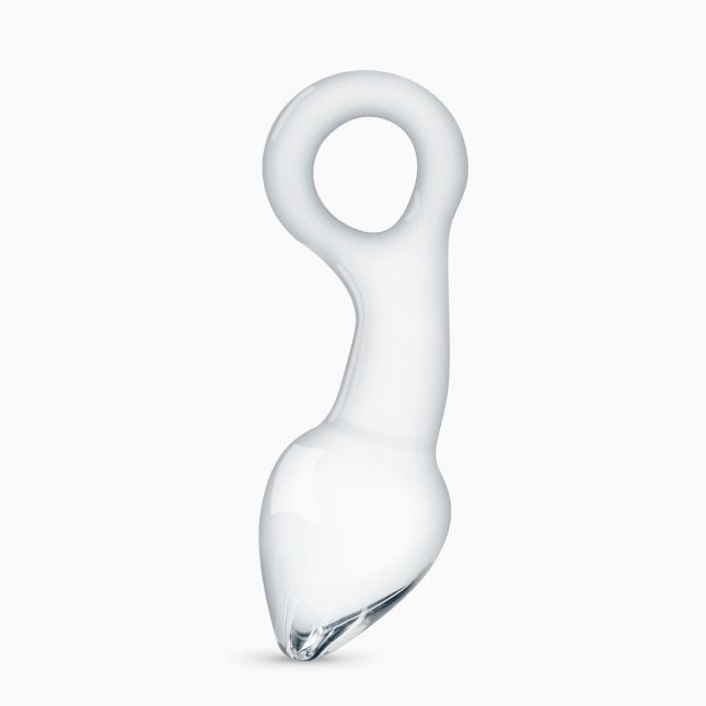 Скляний стимулятор простати Gildo Glass Prostate Plug No. 13