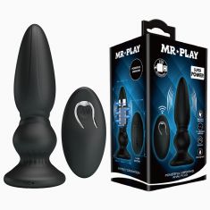 Масажер простати - Mr.Play Vibrating Prostate Massager Black Масажер простати - Mr.Play Vibrating Prostate Massager Black