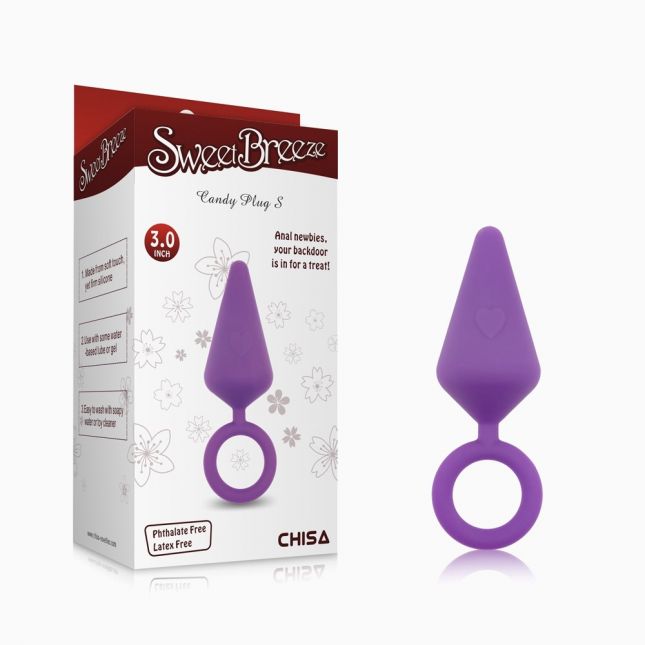 Анальна пробка - Sweet Breeze Candy Plug S Purple