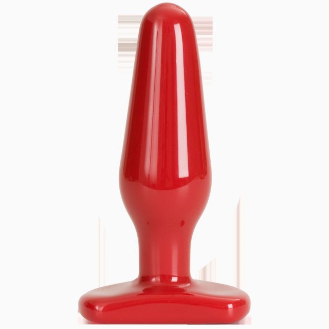 Анальна пробка Doc Johnson Red Boy - Medium 5.5 Inch, макс. діаметр 4 см