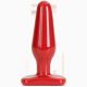 Анальна пробка Doc Johnson Red Boy - Medium 5.5 Inch, макс. діаметр 4 см