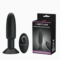 Анальна пробка - Pretty Love Beaded for xtra pleasure Plug Black
