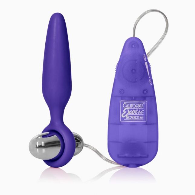Анальна вибро-пробка Booty Call Booty Glider, 9,5Х2, 5 см
