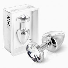 Анальная пробка - ANNI round silver T1 Analplug