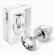 Анальна пробка - ANNI round silver T1 Analplug
