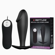 Анальна пробка - Pretty Love Vibrating Butt Plug Black