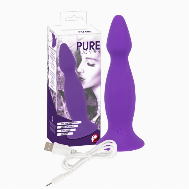 Анальна пробка - Pure Lilac Vibes Plug