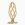 Анальная пробка LOCKINK SEVANDA Hollow Spiral Golden Metal Anal Plug - M size