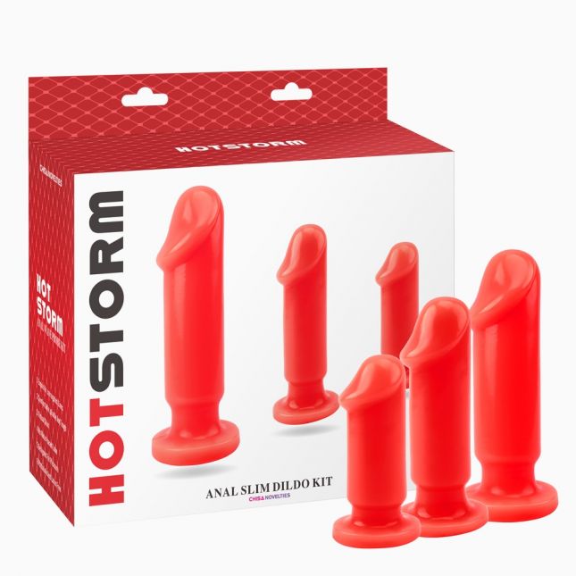 Набор анальных пробок - Anal Slim Dildo Kit