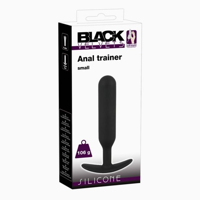 Анальная пробка - Black Velvets Anal Trainer Small