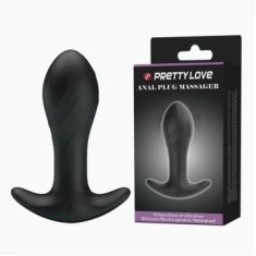 Анальна пробка - Pretty Love Anal Plug Massager Black