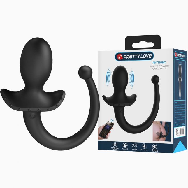 Анальна пробка - Pretty Love Anthony Super Power Anal Plug (App)