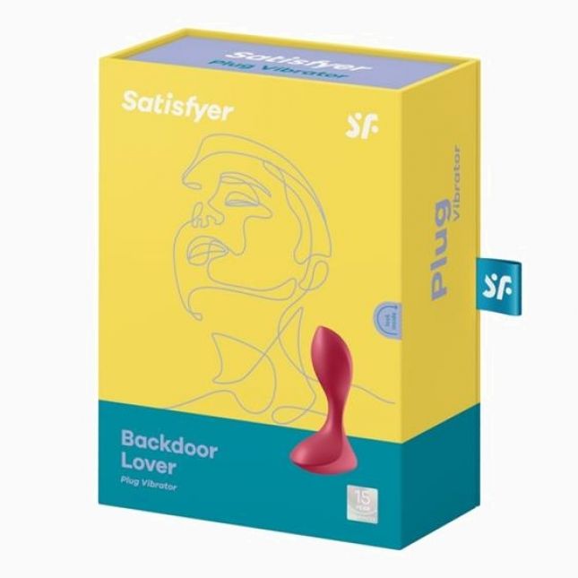 Анальна пробка - Satisfyer Backdor Lover Red