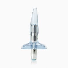 Анальная пробка с вибрацией High Intensity Probe Blue 9,5х2,5 см