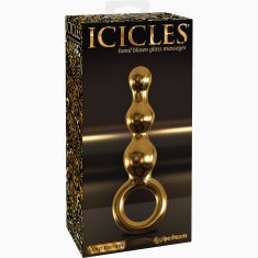 Анальна пробка - Icicles Gold Edition G10, золотий