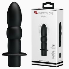 Вібратор - Pretty Love Wyatt Anal Plug Black