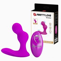 Масажер простати - Pretty Love Terrance Anal Vibrator Massager Purple