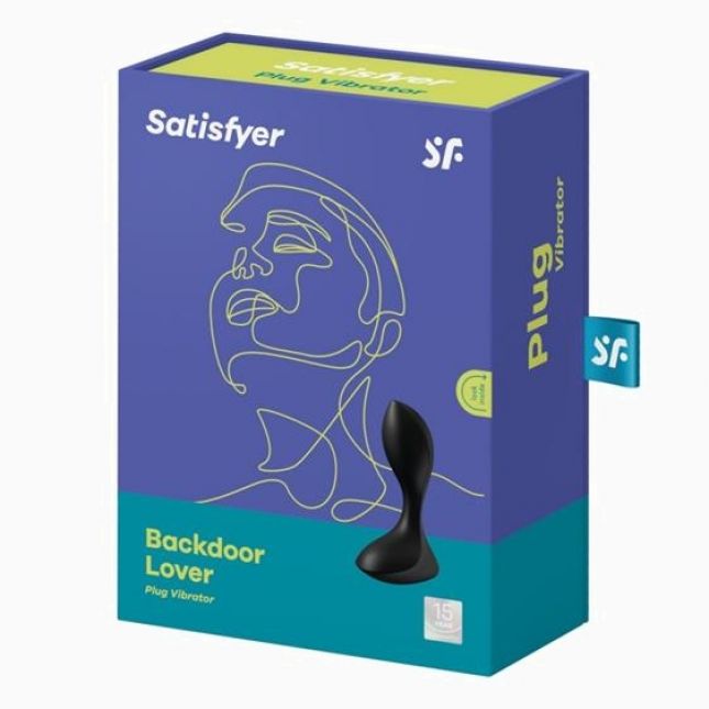 Анальна пробка - Satisfyer Backdor Lover Black