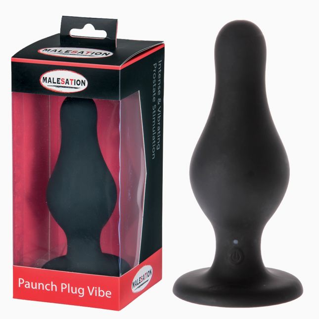 Анальна пробка - MALESATION Paunch Plug Vibe